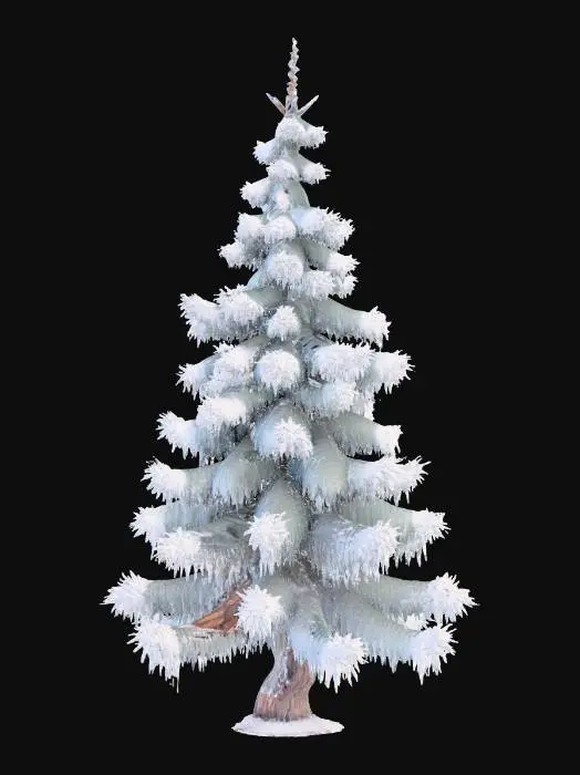 3D model for Frozen Pine Tree