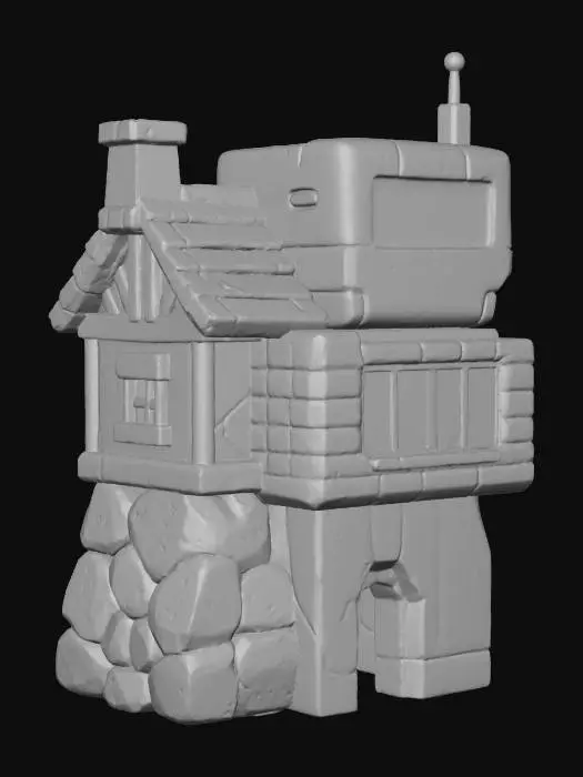 3D model for Hybrid Haven