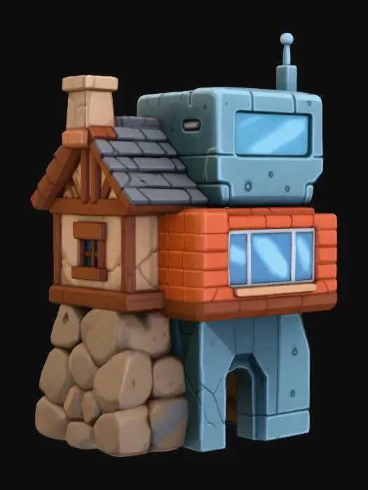3D model for Hybrid Haven
