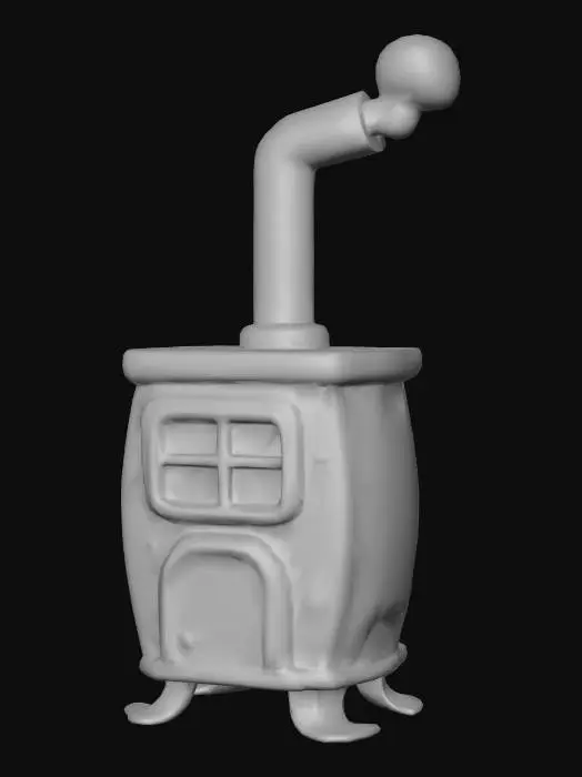 3D model for Steampunk Chimney House