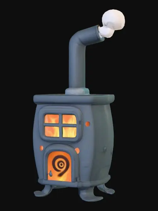 3D model for Steampunk Chimney House