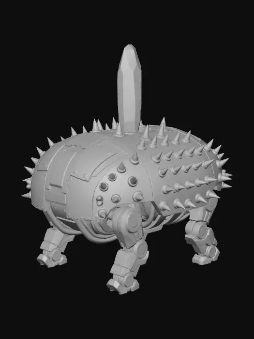 3D model for EnemyDog