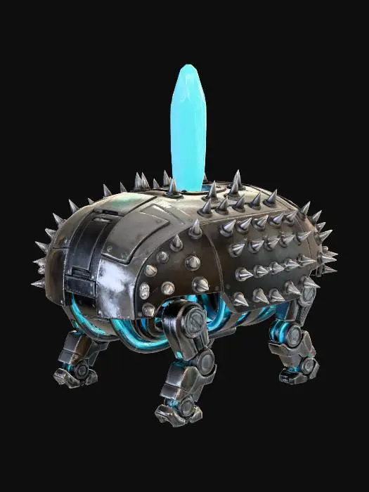 3D model for EnemyDog