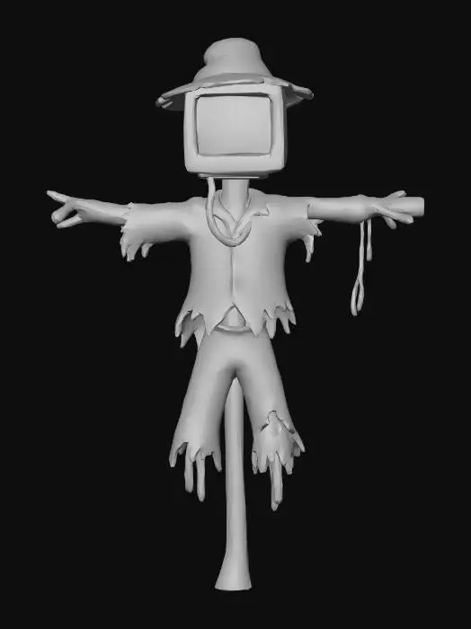 3D model for Digital Scarecrow