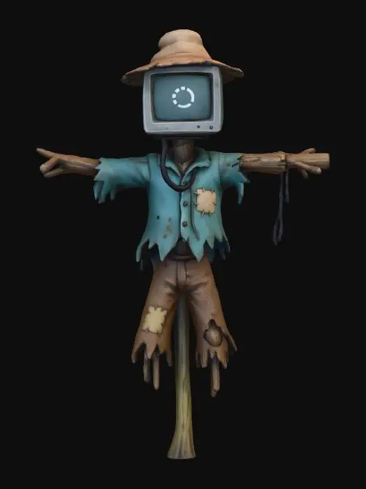 3D model for Digital Scarecrow