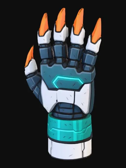 3D model for Cybernetic Claw