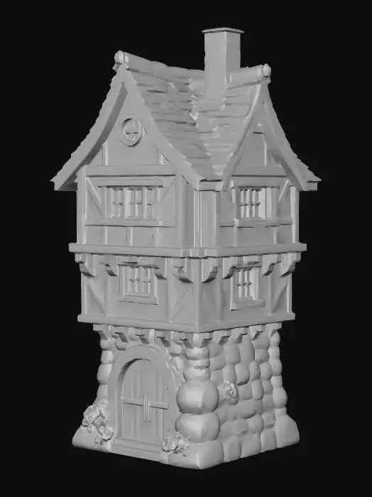 3D model for Timberstone Tower House
