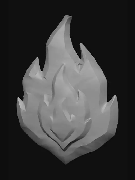 3D model for Flame Crest