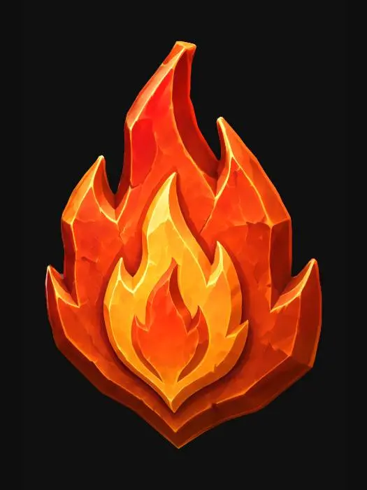 3D model for Flame Crest