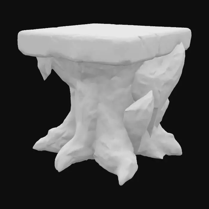 3D model for Crystal Treant Table