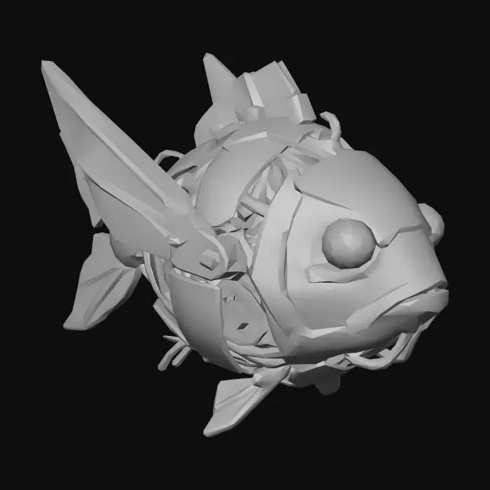 3D model for Cyber Fish