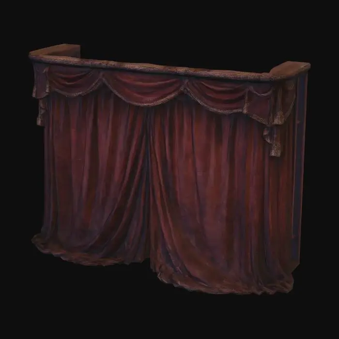 3D model for The Velvet Curtain