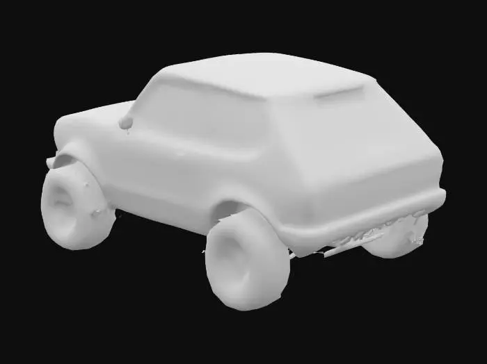 3D model for Retro Rally Hatchback