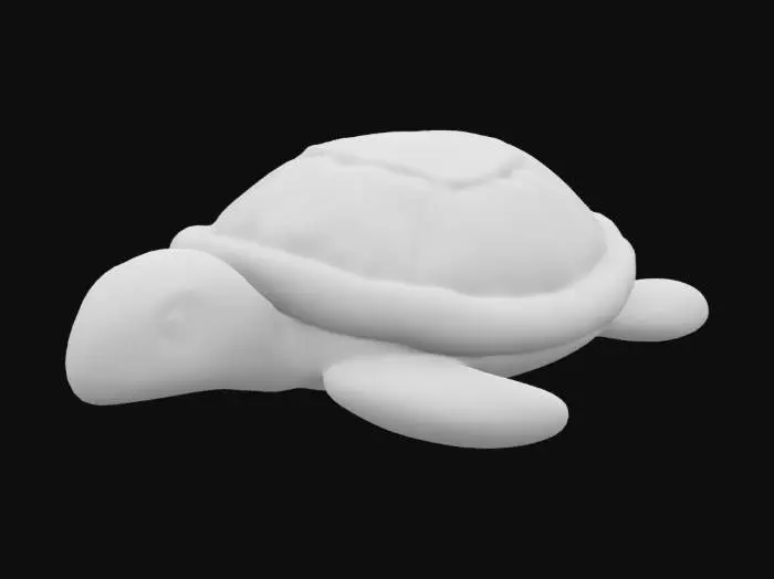 3D model for Turtle Cuddle Plush