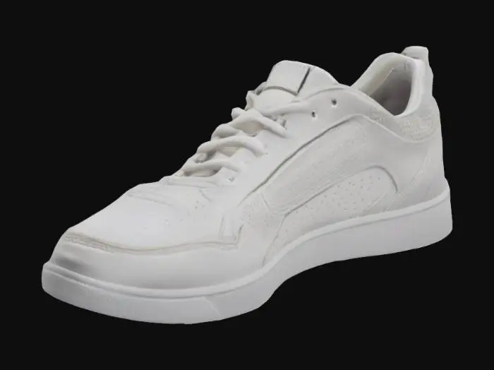 3D model for White Sneaker Elegance