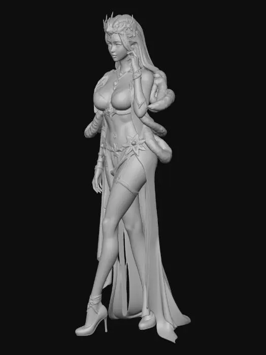 3D model for Gilded Elegance