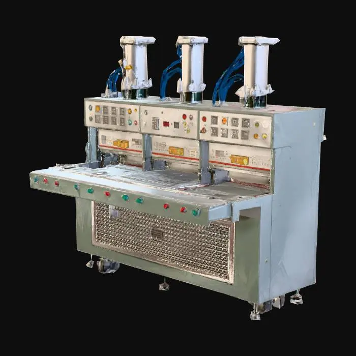 3D model for three station fusing machine 