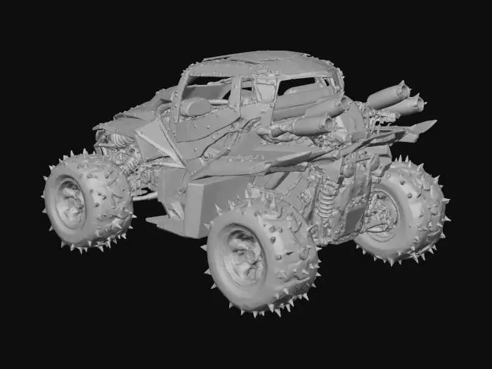3D model for Apocalyptic Racer
