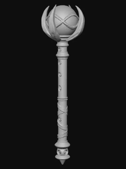 3D model for Enchanted Scepter of Shadows