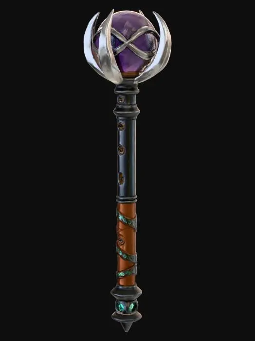 3D model for Enchanted Scepter of Shadows