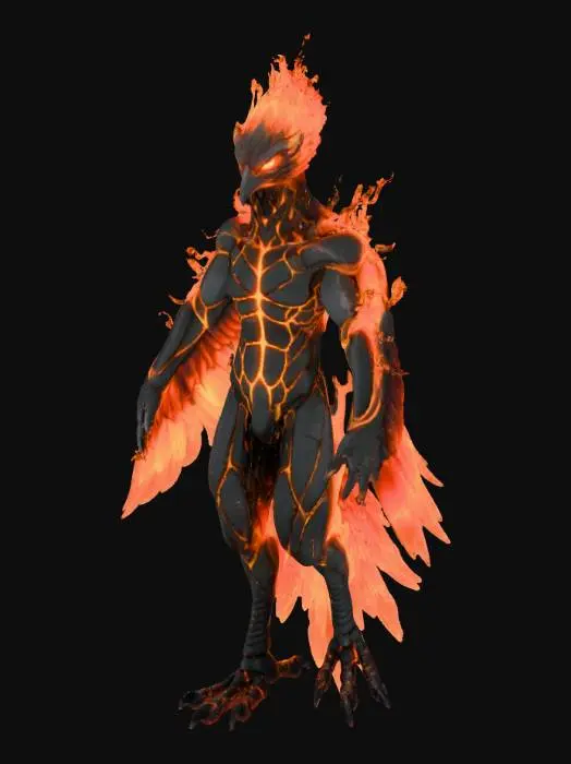 3D model for Infernal Phoenix Sentinel