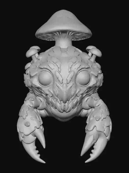 3D model for Mushroom Golem Awakening