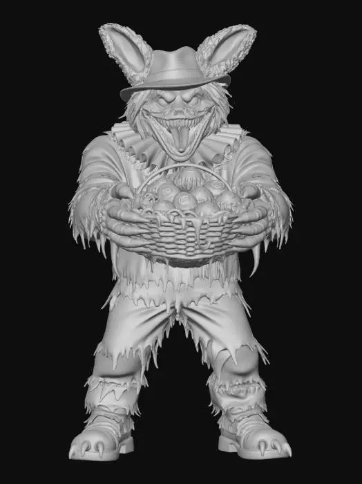 3D model for #EasterEgg2026#,  Joke on This Egg