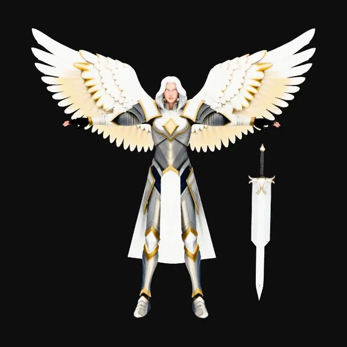 3D model for Archangel of Light