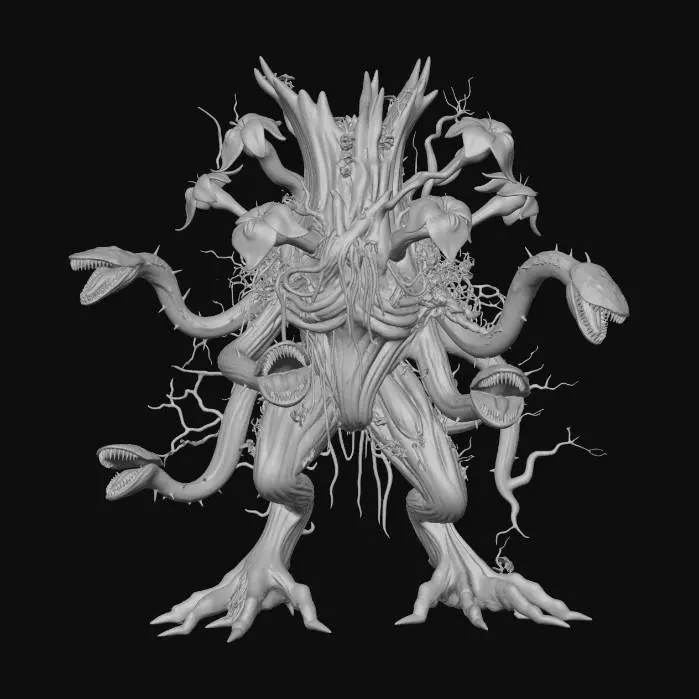 3D model for Carnivorous Grove Sentinel