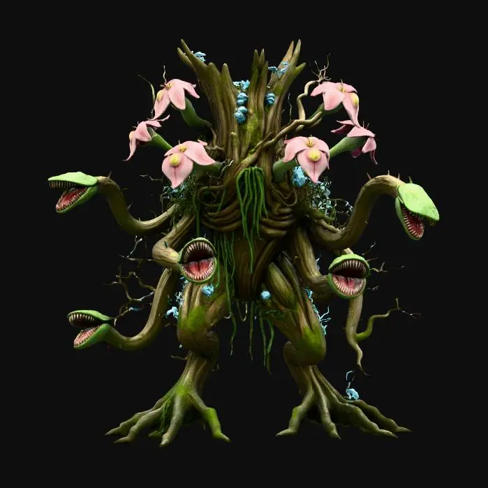 3D model for Carnivorous Grove Sentinel