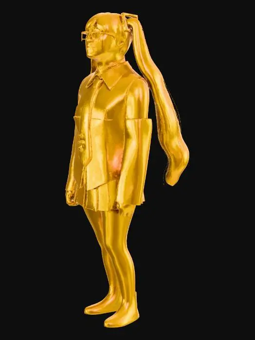 3D model for Hatsune Miku Cosplay Portrait