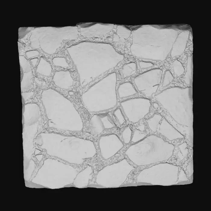 3D model for Old walkway pad