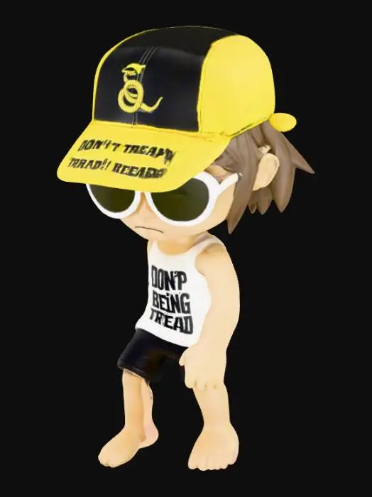 3D model for Character with Attitude