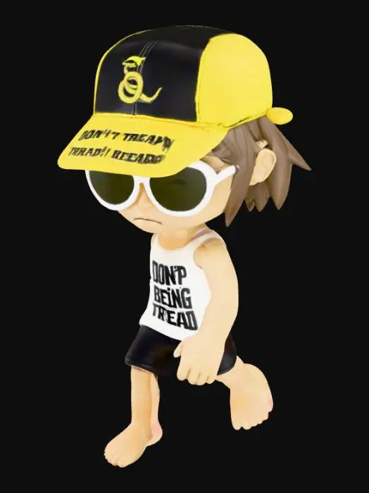 3D model for Character with Attitude