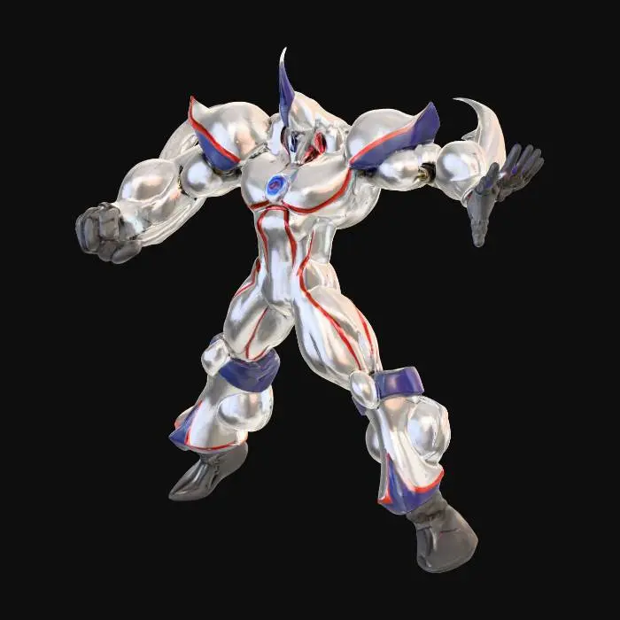 3D model for Cyber Warrior