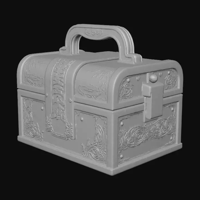3D model for tung tung tung sahur lunch box