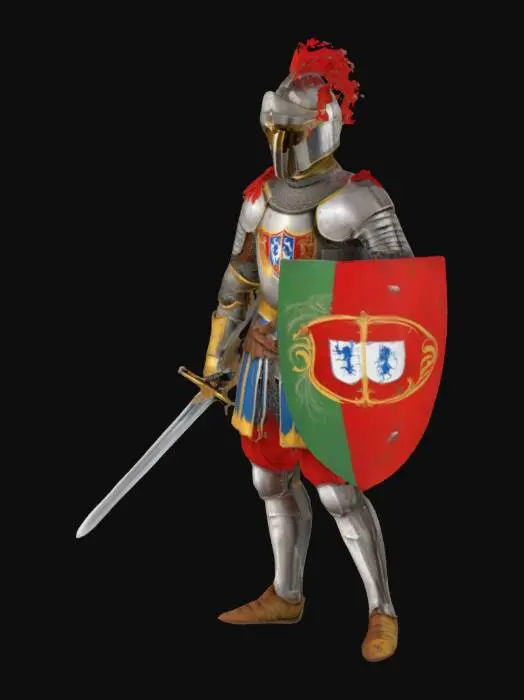 3D model for Portuguese Knight