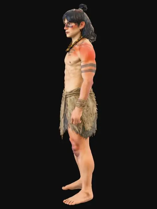 3D model for Homem Masculino Guarani Verão