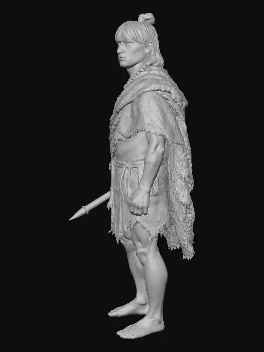 3D model for Homem Masculino Kaingang