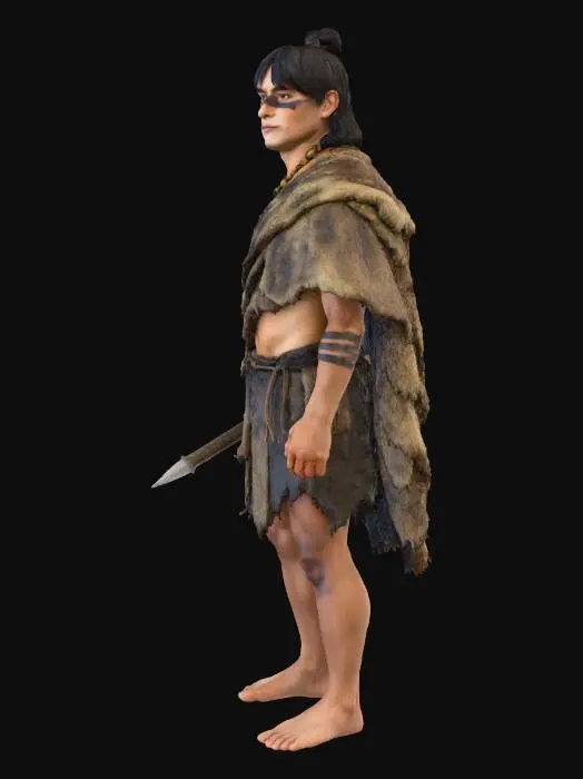 3D model for Homem Masculino Kaingang