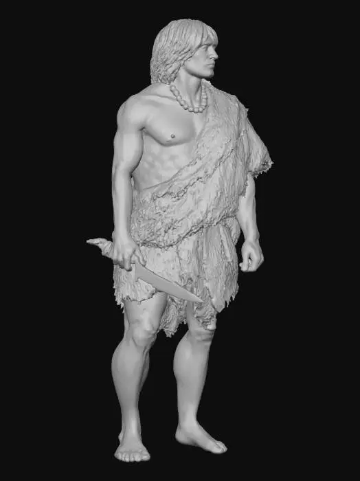 3D model for Homem Masculino Guarani