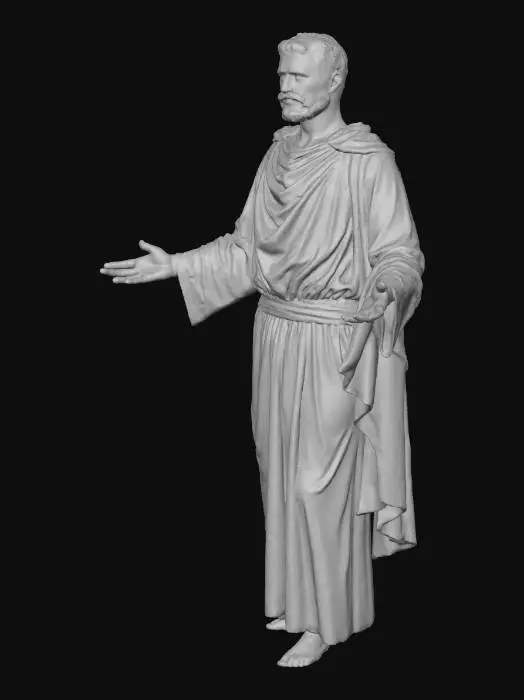 3D model for eski yunan rahip