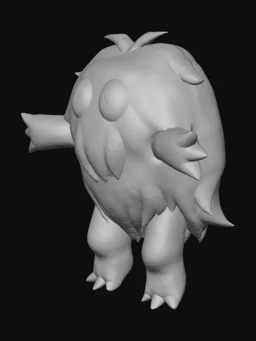 3D model for Kuriboh from yugioh