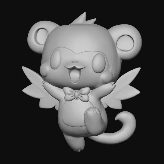 3D model for Kuriboh from yugioh