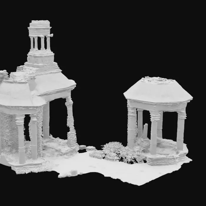 3D model for Ruins at Dusk