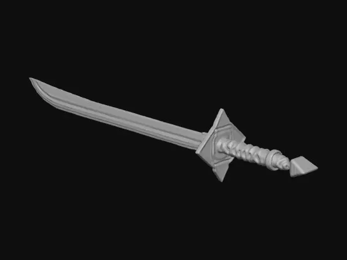3D model for Ice Katana