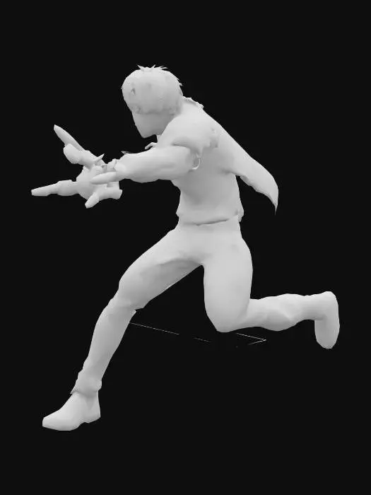 3D model for Cyborg Warrior Power Surge