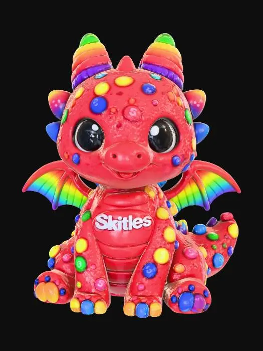 3D model for Candy Dragon Delight