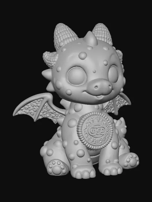 3D model for Cookie Dragon
