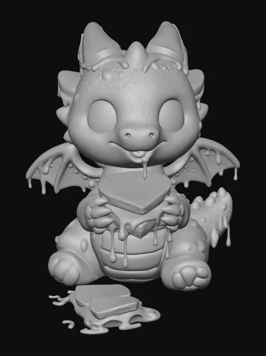 3D model for Cheesy Dragon Delight